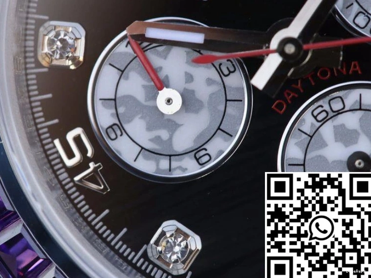 Rolex Cosmograph Black 116595RBOW BL Factory Rainbow Dial Daytona 0206